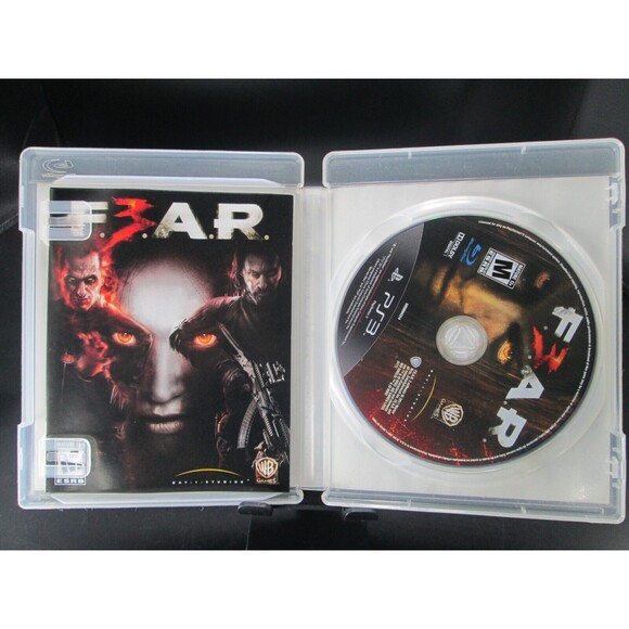 F.E.A.R. 3 (Sony PlayStation 3, 2011) CIB Complete w/ Manual & Inserts Mint Disc - Picture 8 of 10